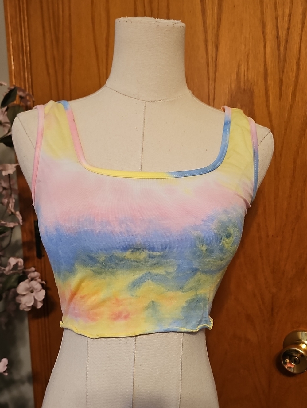 Shein Tye Dye Crop Top